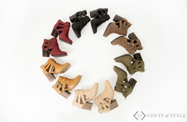 $29.95 Ankle Strap Booties