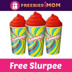 Free Medium Slurpee at 7-Eleven