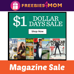 $1 or Less (per issue) Magazine Sale