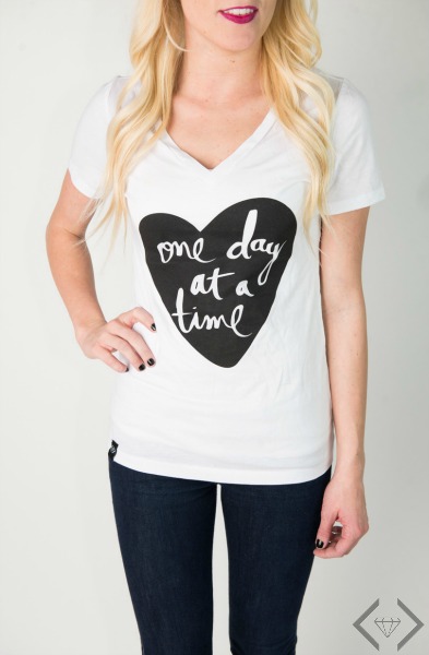 One Day at a Time Tee $15.95