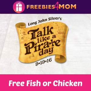 Free Fish or Chicken at Long John Silver's