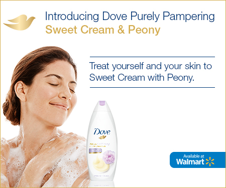Try Dove Purely Pampering Nourishing Body Wash