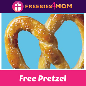 Free Pretzel at Wetzel's Pretzels