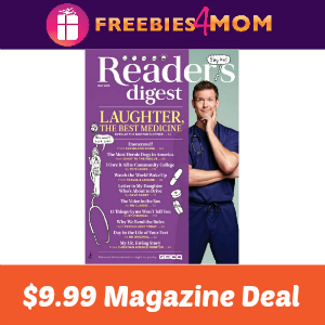 Magazine Deal: Reader's Digest $9.99