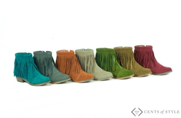 Fringe Booties for $29.95