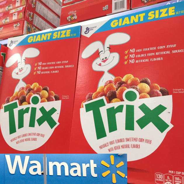 Trix Cereal at Walmart