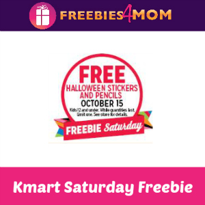Free Halloween Stickers & Pencils at Kmart