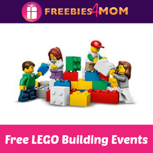 Free LEGO Building Events at Toys R Us