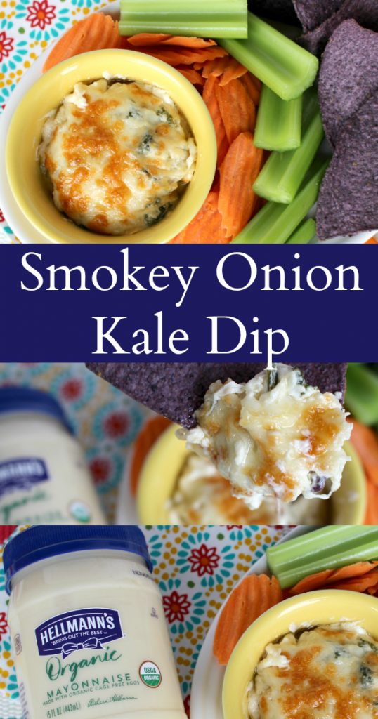 🥕Hellmann’s® Smokey Onion Kale Dip Recipe Freebies 4 Mom