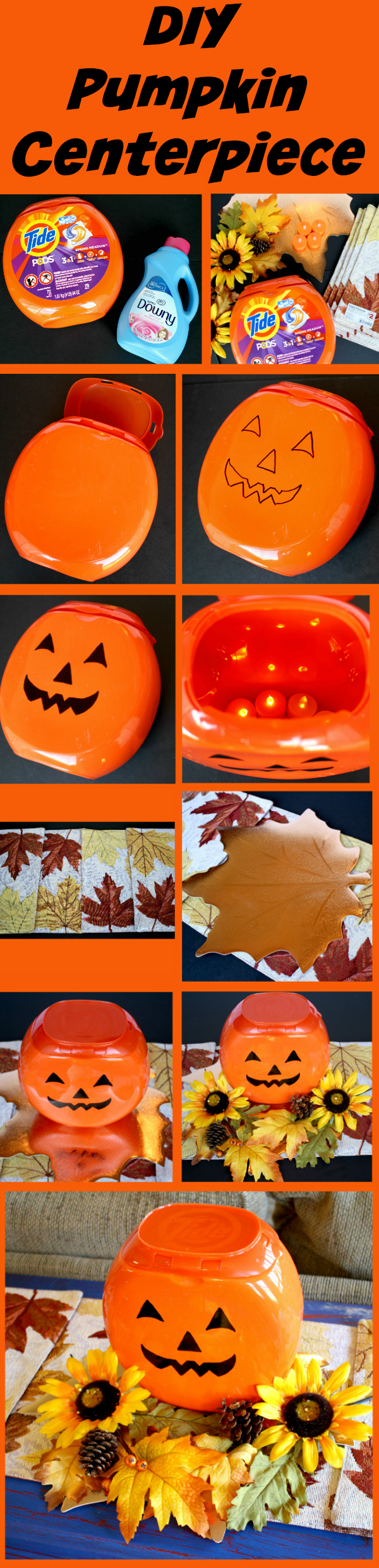 DIY Pumpkin Centerpiece plus Save with Smart Coupons at Family Dollar®