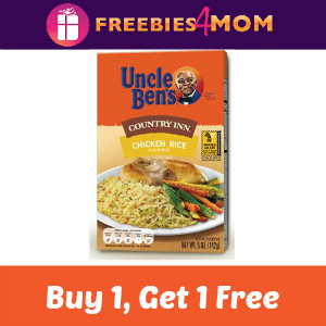 Buy 1 Uncle Ben's Country Inn Rice Get 1 Free