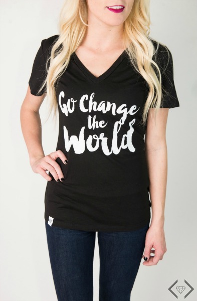 Go Change the World T-shirt $15.95