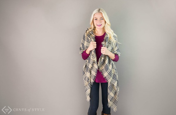 $12.95 Blanket Scarves + Free Shipping