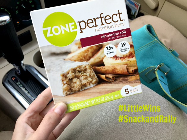 Embracing ZonePerfect® for Little Wins throughout my day!