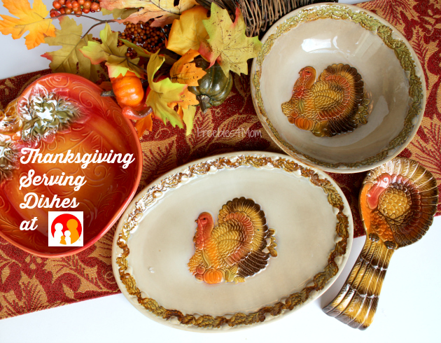Thanksgiving Serving Dishes from Family Dollar