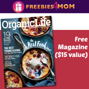 Free Rodale's Organic Life ($15 value)