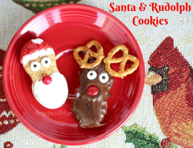 Santa & Rudolph Cookies from Nutter Butters from Family Dollar