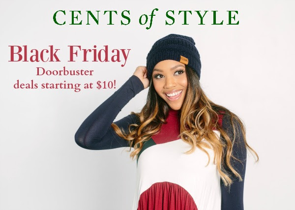 Black Friday Sale at Cents of Style: 40% off 5 items