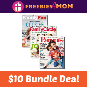 $10 Family Fun, Family Circle & Parents Bundle