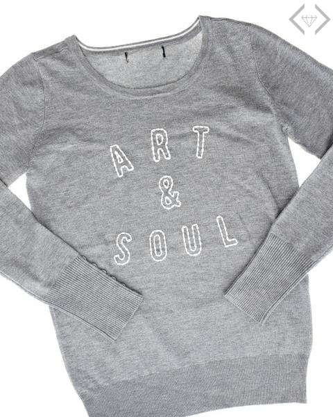 Art & Soul Embroidered Sweater $21.95