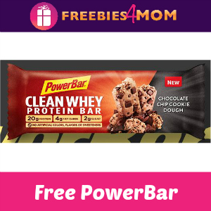 Free PowerBar Clean Whey Protein Bar
