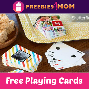 Free Shutterfly Playing Cards ($19.99 Value)