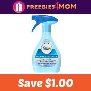 Coupon: $1.00 off Febreze Fabric Refresher
