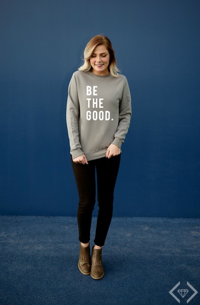 50% off Be the Good Shirts & Necklaces