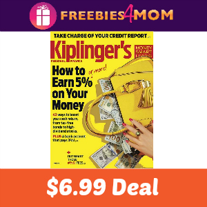 Magazine Deal: Kiplinger's Personal Finance $6.99