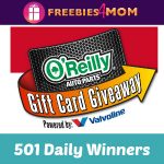 *Expired* Sweeps O'Reilly Auto Parts Gift Cards - Freebies 4 Mom