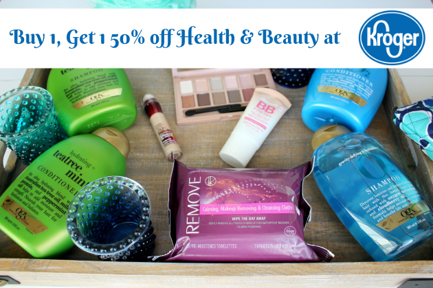Kroger Sale: Beauty & Health Buy 1, Get 1 50% off