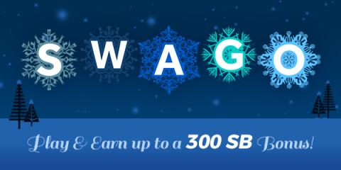 Play Swago Winter Wonderland: earn up to $3 Bonus