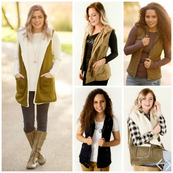 50% off Vests at Cents of Style