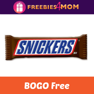 Coupon: BOGO Free Snickers