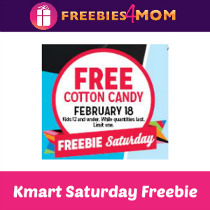Free Cotton Candy at Kmart Feb. 18