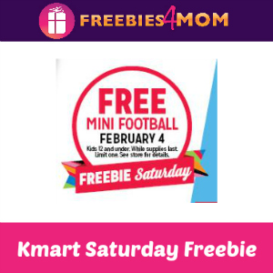 Free Mini Football at Kmart Feb. 4