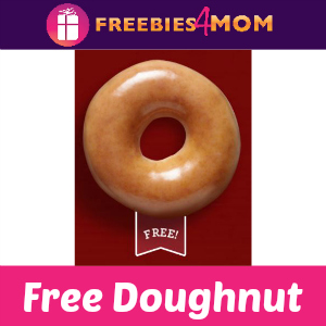 Free Doughnut at Krispy Kreme