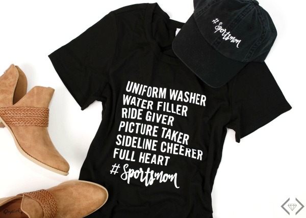 Sportsmom Tee & Hats Starting at $15.95 