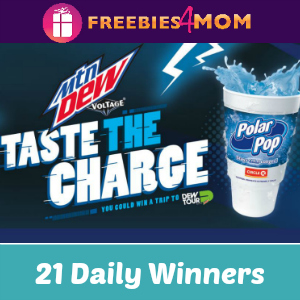 Sweeps Mtn Dew Voltage (21 Daily Winners)