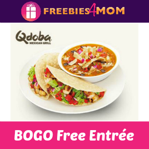 BOGO Free Qdoba Entrée on April 3