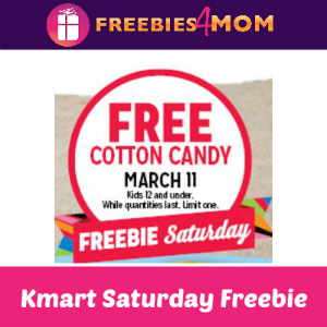 Free Cotton Candy at Kmart Mar. 11