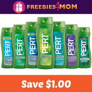 Coupon: $1.00 off one Pert Shampoo/Conditioner