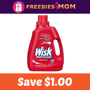Coupon: $1.00 off one Wisk Detergent