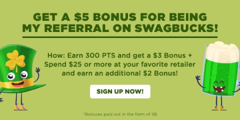 Get $5 for Joining Swagbucks
