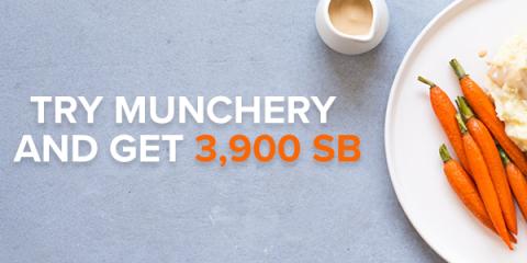 Swagbucks Get 3900 SB from Munchery