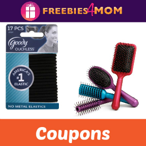 Save on Goody Hair Brushes and Elastics