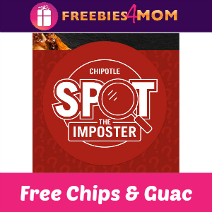 Free Chips & Guacamole at Chipotle