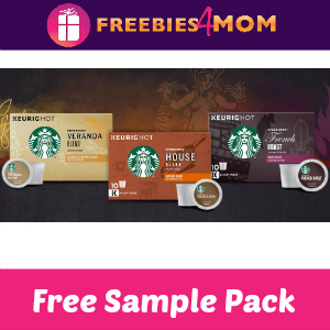 Free Starbucks K-Cup Sample Pack