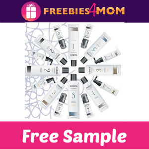 Free Sample Nioxin Shampoo & Conditioner