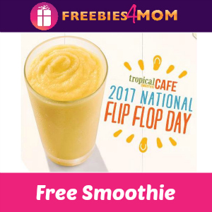 Free Sunshine Smoothie at Tropical Smoothie